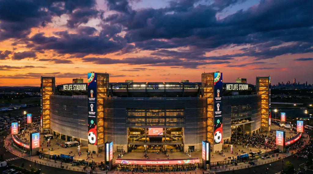 MetLife Stadium East Rutherford Ņūdžersijā - Pasaules kausa 2026 fināla norises vieta